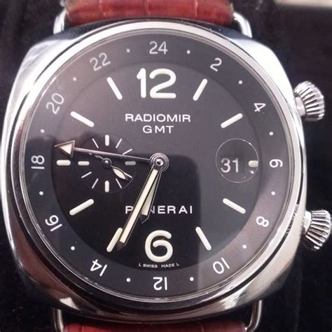 PANERAI PAM 242 RADIOMIR GMT ROTATING INNER BEZEL 